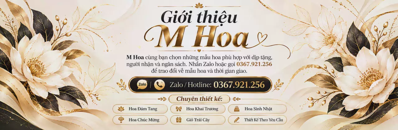 Ảnh bìa Shop hoa tươi Phường Tam Hiệp Đồng Nai - Chọn hoa theo câu chuyện của bạn